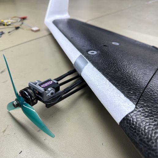 🪶 Wing Parrot Wing Disco Vtol・ STL File for 3D printing・Cults