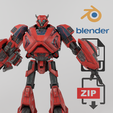Portada.png Cliffjumper "Transformers" Textured Model