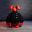 conejo7.png RUBY - ATMOS Art Toy | Kaninchen Kaninchen Streetwear Skulptur | 3D Printable Model