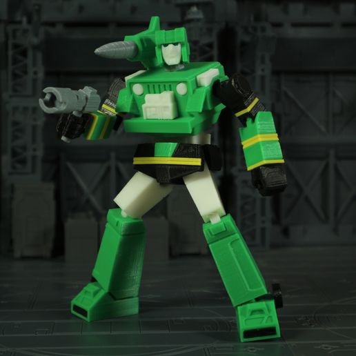 G1 Transformers Hound - No Support 3D model