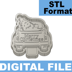 Screenshot-2022-11-10-at-10.47.42-AM.png STL file Truck with christmas tree V2 freshie mold model stl・Design to download and 3D print, 405crafted