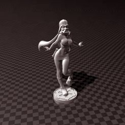 Miss_Darth_Vader.jpg Free STL file Star Wars - Miss Darth Vader ⭐・Object to download and to 3D print