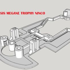 MEGANE-TROPHY-NINCO.jpg Chassis megane Ninco scalextric scalextric slotcars