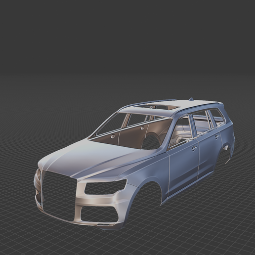 Aurus Komendant 2020 Body 3D Model