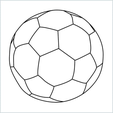 image-1.png Sporty Football Ball 3D Cookie Cutter