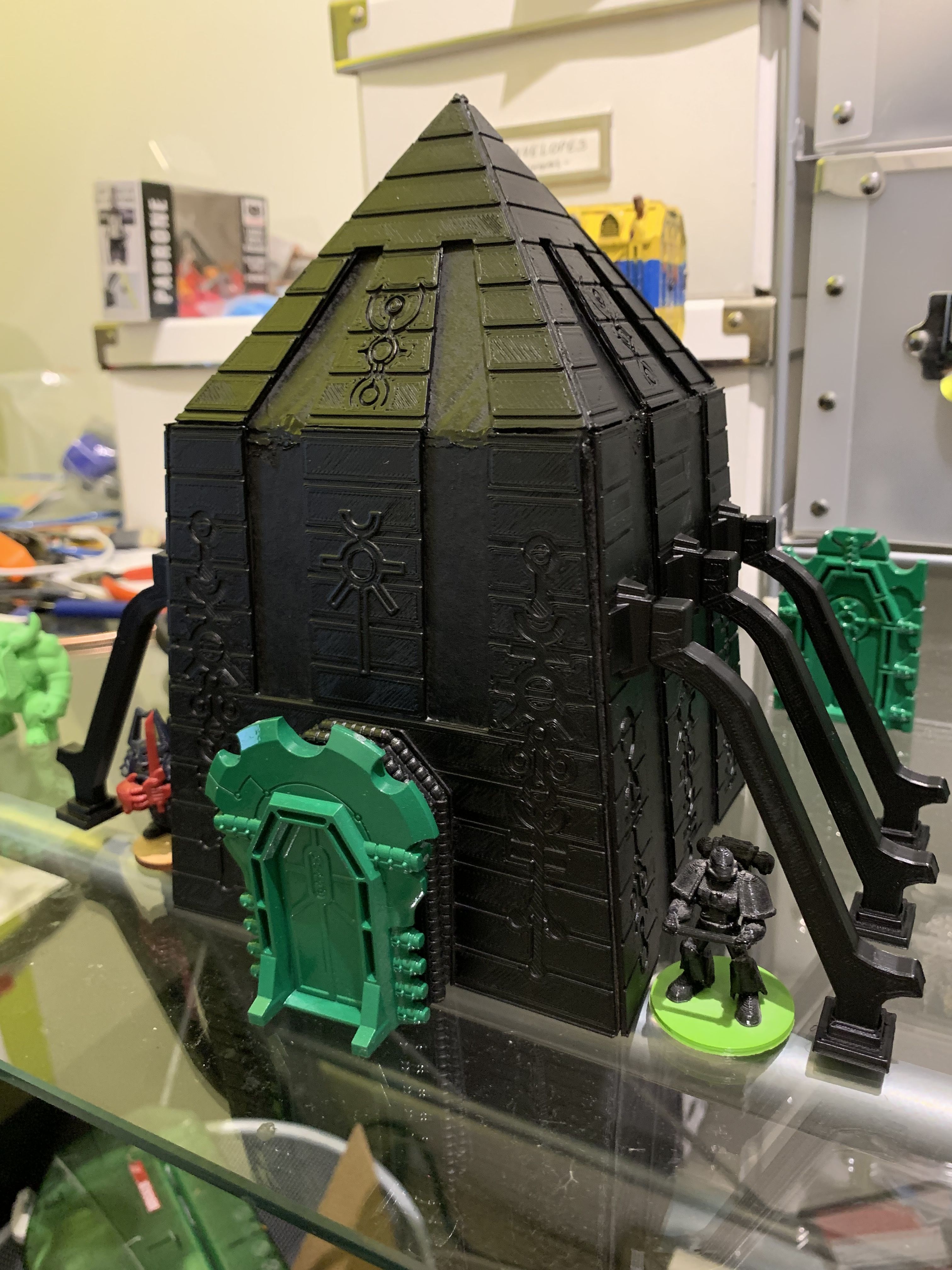 Работа Necron Pyramid (Medium) - WH40k с возможностью распечатки в 3D ...