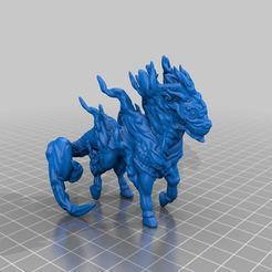 561fbf64cbec0c0c3f125833adb2b8b7.png Free STL file Qilin・3D printing idea to download, CanguMiniatures
