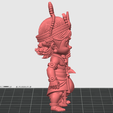 6.png Lord Kartikeya (Murugan) Chibi Style | 3D Printable STL File | Hindu God of War with Peacock | FDM & Resin Ready (Unsupported)