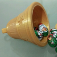 Capture d’écran 2017-12-14 à 10.22.46.png Free STL file Christmas Bell ornament (with secret compartment)・3D printing design to download