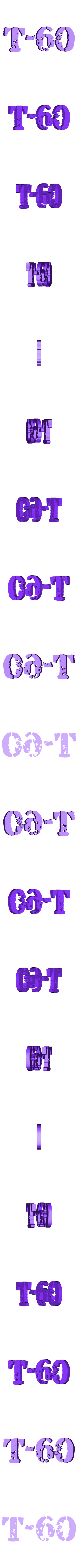 text_2.stl Fallout T-60 Power armor