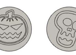 Halloween-theme.jpg Additional cookie discs for cookie stamp - Halloween theme