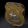 Preview3.jpg Police Badge 3D Print Model