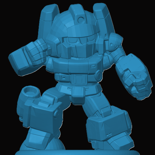 Powerglide Inspired Chibi