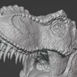 Captura-de-pantalla-2022-05-29-142054.jpg Bust II Tyrannosaurus Rex (Dinosaur)/ Jurassic Park tyrannosaurus Bust