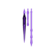 STL file KI effect: scythe GOKU BLACK 🌆・3D printing design to  download・Cults