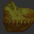 1.jpg Articulated Reptile\Lizard Cosplay Mask [3D STL]