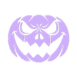 Kürbis Girlande 1 Teil 2 v5.stl Décoration Halloween Guirlande citrouille