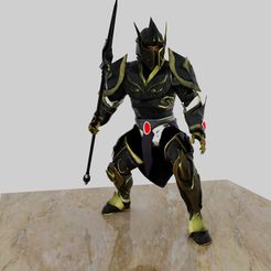 image-2.jpg Archivo STL THE WARRIOR ( FIGURE)・Plan imprimible en 3D para descargar