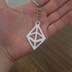 etheryum.jpg Fichier STL Décorez vos clés avec le logo Etheryum・Idée pour impression 3D à télécharger