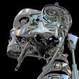 T 10.jpeg Terminator T-800 Skull Bust 3D Print Stl Model Diorama 3D print model