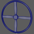 Steering_Wheel_Car_06_Wireframe_01.png Car steering wheel // Design 06