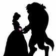 363855638_977674810231378_8100828442834926750_n.jpg Belle Beauty and the Beast Centerpiece / Cake topper / Baby Bump / Mommy to be / Baby shower /Gender reveal party/ Pregnancy announcement