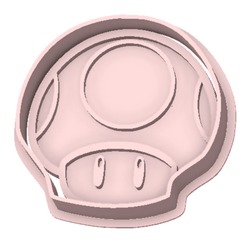 rect1015-1.png STL file mario mushroom cookie cutter・3D printable design to download, Vitalboom