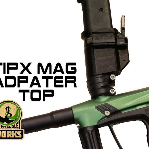 🔝 Tippmann TiPX Mag Adapter TOP・Free STL File for ・Cults