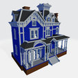 vecnaHouseColor2.png Archivo STL Stranger Things Vecna Creel House・Modelo para descargar y imprimir en 3D, bonevalley