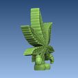 9.jpg Cannabis Leaf Character / Ganja Man