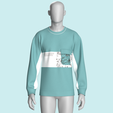Men-Pocket-With-Printed-Sweatshirt_6.png Homme Pocket With Printed Sweatshirt | Marvelous / Clo3d / obj / fbx