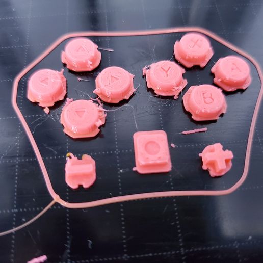 🎲 Nintendo Switch Replacement Joycon Buttons・ STL File for ・Cults