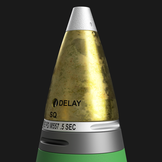 🇺🇸 USA M557 Point-Detonating (PD) Artillery Fuze – Full