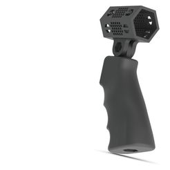 shockgrip_display_large.JPG Free STL file Shotgun Mic Shock Mount Grip・3D printable object to download