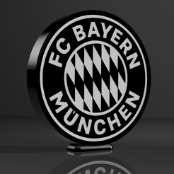 1.png Archivo 3D Lámpara fc bayern münchen・Diseño de impresión en 3D para descargar