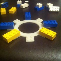 ll3.jpg Archivo 3D gratuito Círculo Lego 360・Objeto para descargar e imprimir en 3D
