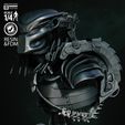 012424-Wicked-Predator-Bust-Image-002.jpg WICKED MOVIES PREDATOR BUST: TESTED AND READY FOR 3D PRINTING