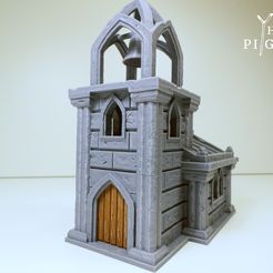 1.jpg Download file church - TABLETOP TERRAIN DND RPG SCATTER • 3D printer model, ThePilgrimTerrain