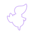 Snivy_fixed.stl Cortapastas Pokemon Iniciadores y Evoluciones Gen5