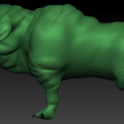 Bulldog-14.jpg Télécharger fichier STL Bulldog • Modèle imprimable en 3D, elitemodelry