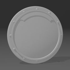 Screenshot-2022-01-31-101012.jpg Free STL file Round Annihilator Shield (simple)・3D printing model to download