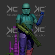 | ron oN Ic . Studib \y er = HF \\. Shoretrooper - Star Wars Fanart 3D print model