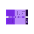 1.5in_v2.STL Tubing Contour Gauges