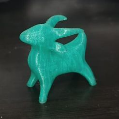 dekorative Ziege alebrije Modell