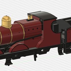 Free STL file Furness Railway K2 OO Gauge・3D printer model to download ...