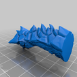 Bastiliadon-TSSR-P0-Tail.png Rough Seraphon Bastiladon Proxy - Dinosaur Only - New Pose 4/18/20