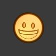 Emogi-1_1.jpg Emoji smile Stl File