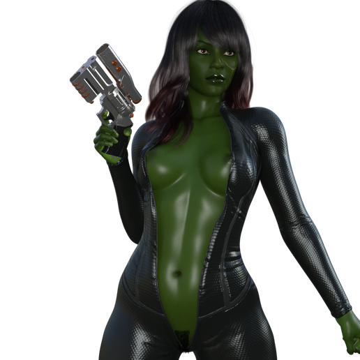 GAMORA SEXY GUARDIANS OF THE GALAXY MARVEL