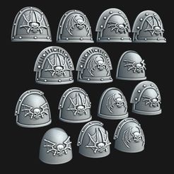 Mix.jpg Файл 3D Edgelords of the Night Обычные колодки・Дизайн 3D принтера для загрузки