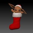 ZBrush-Document.jpg Pokémon Christmas Stocking Pack – Pikachu, Psyduck & Eevee STL